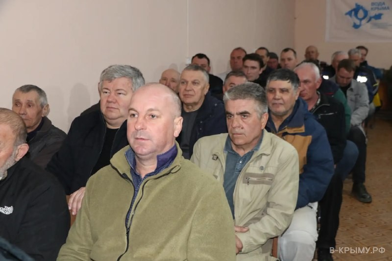 Церемония награждения сотрудников Бахчисарайского филиала ГУП РК «Вода Крыма»